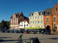 Gl&uuml;ckstadt Marktplatz vorm Kleinen Heinrich